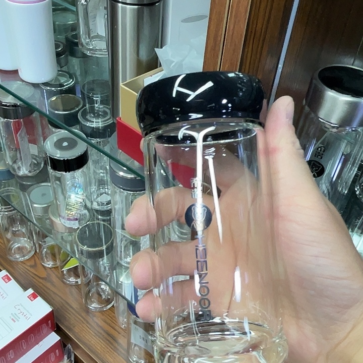 茶隔款玻璃希诺单层玻璃杯