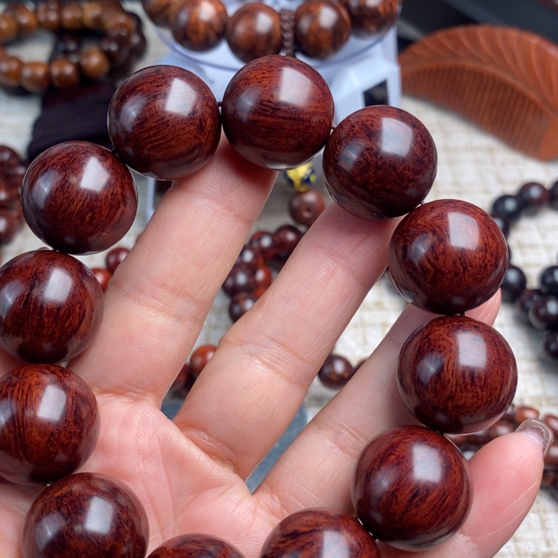 雪***西木质类2.0红降花梨公黄油芝麻点