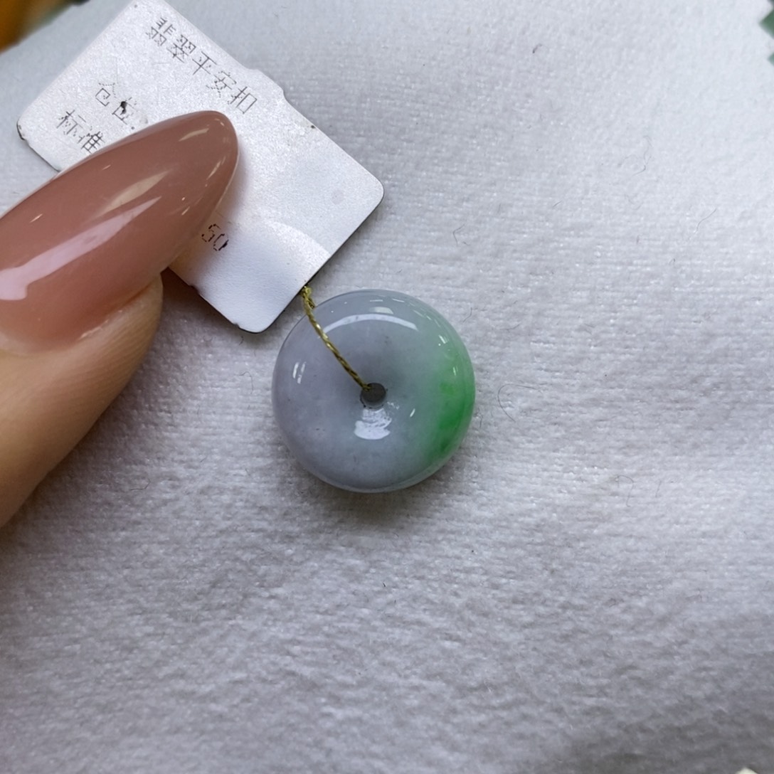 颈饰未镶嵌翡翠平安