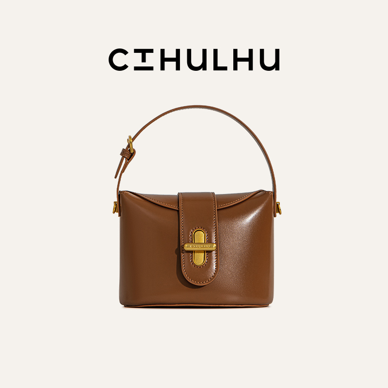 CTHULHU【胶囊锁扣包】CT406B271韩国小众品牌优雅精致包包LL