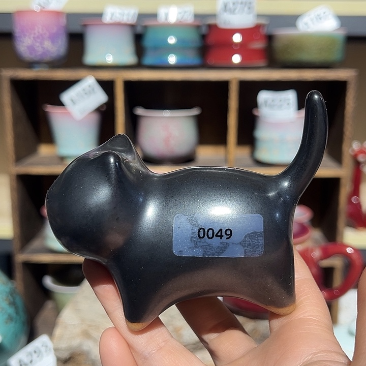 钧瓷瓶子钧瓷杯子