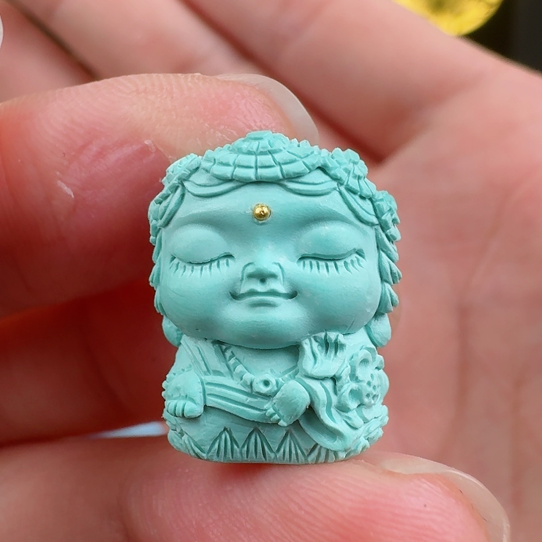 绿松石珠宝奇石未镶嵌