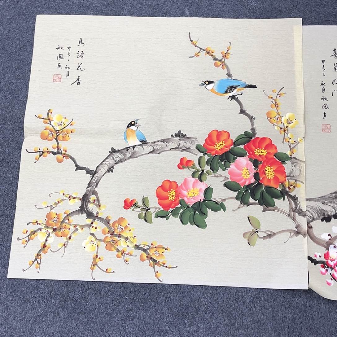 国画国画宣纸纯手绘作品