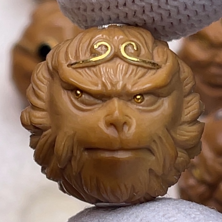 猴头核桃吊坠大圣