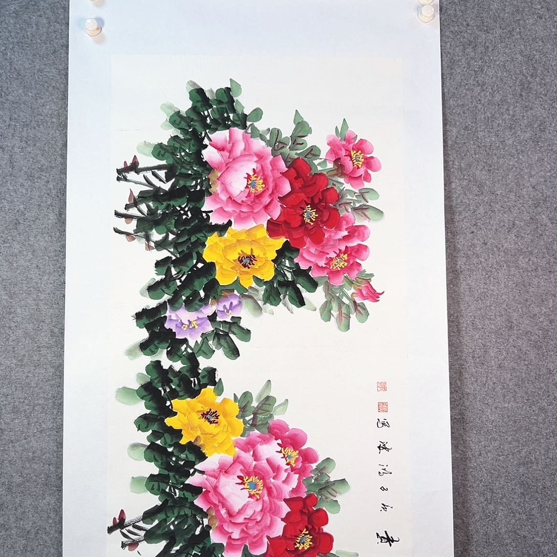 国画484 山水之间有着悠久历史