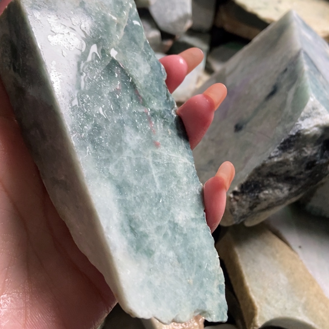 翡翠未镶嵌挂件天然翡翠