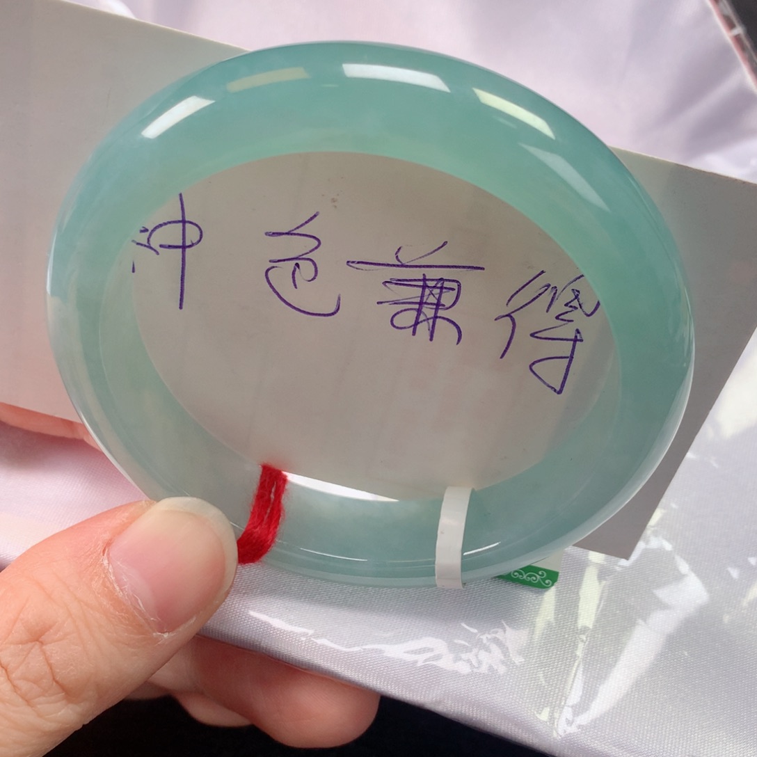 未镶嵌手镯翡翠缅甸天然翡翠手镯53
