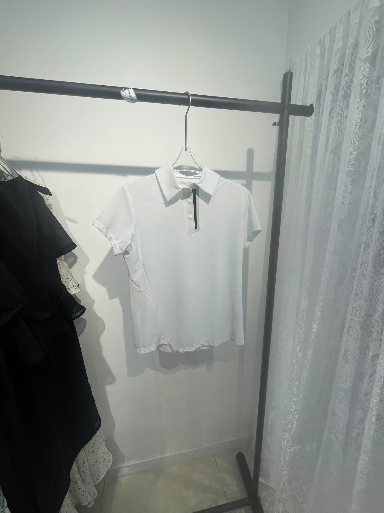 字母款 女夏季Polo 黑白两色