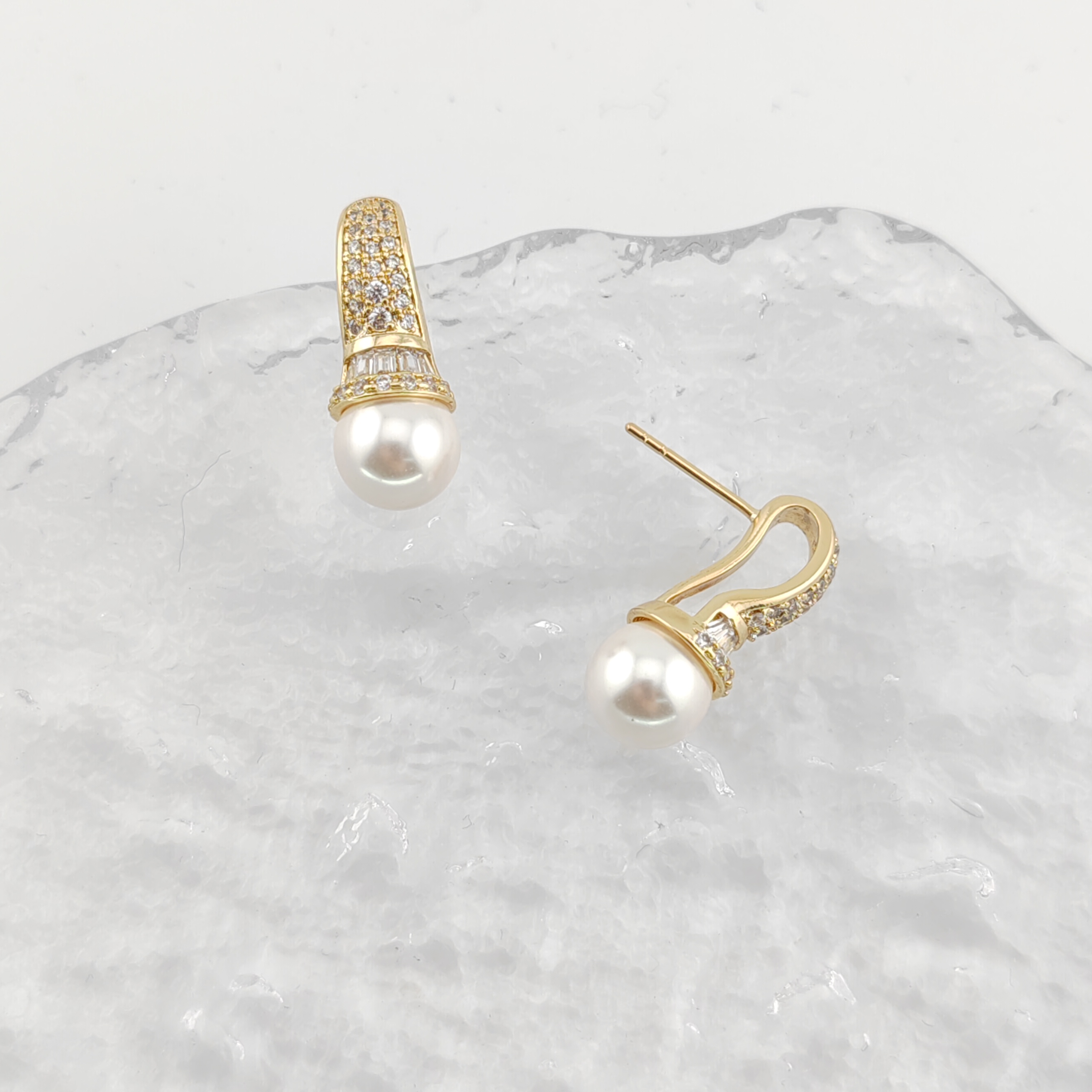 XUPING/旭平首饰 合金合成锆石耳饰 【潘生福利】 GDQ X000941312