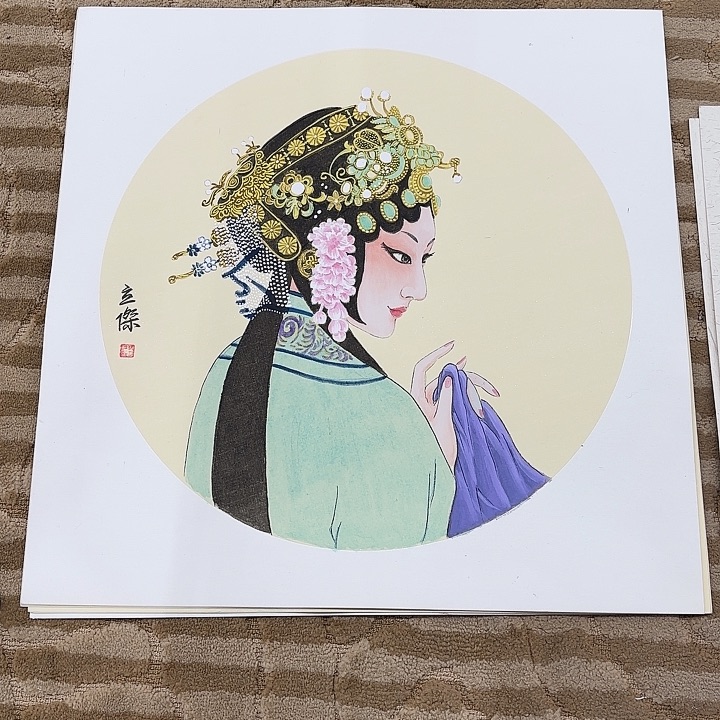 国画花鸟的翅膀和翅膀是50.50