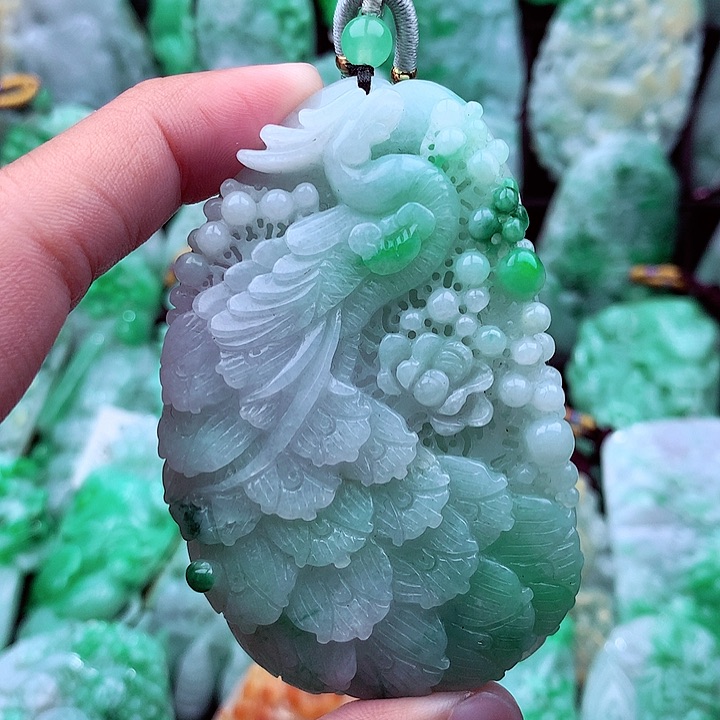 翡翠吊坠(不含链)未镶嵌