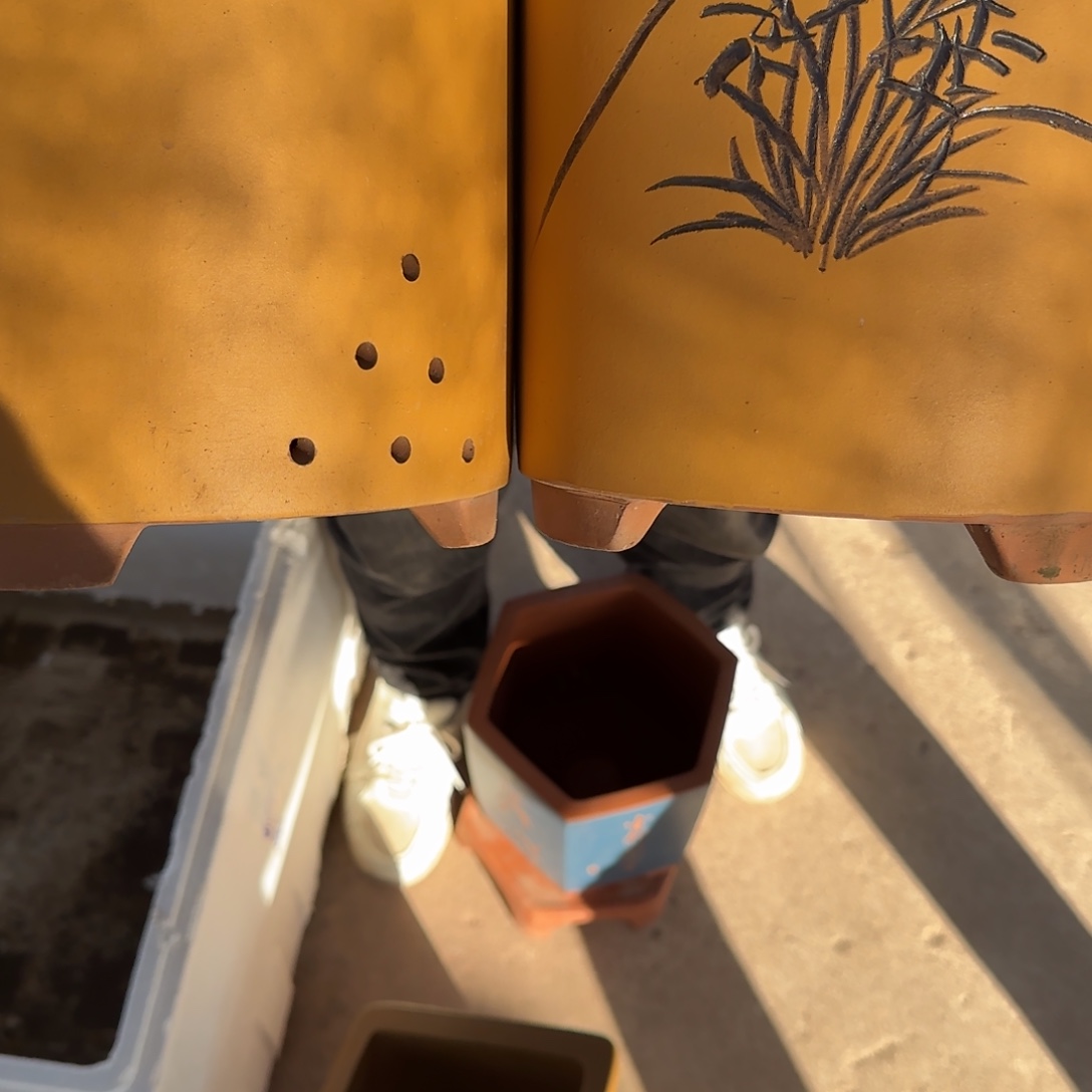 花盆紫砂口径14.18口径