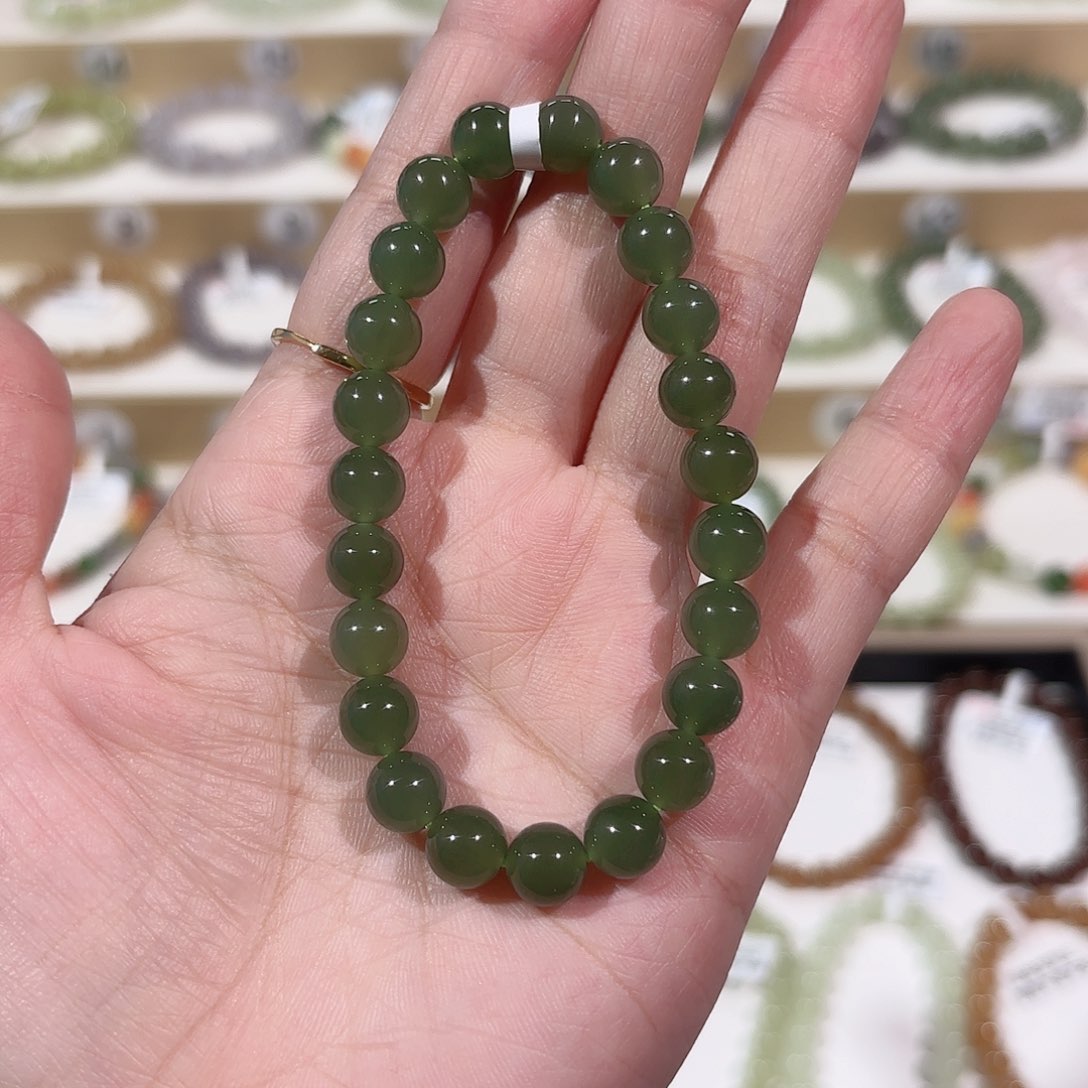 和田玉手链未镶嵌a