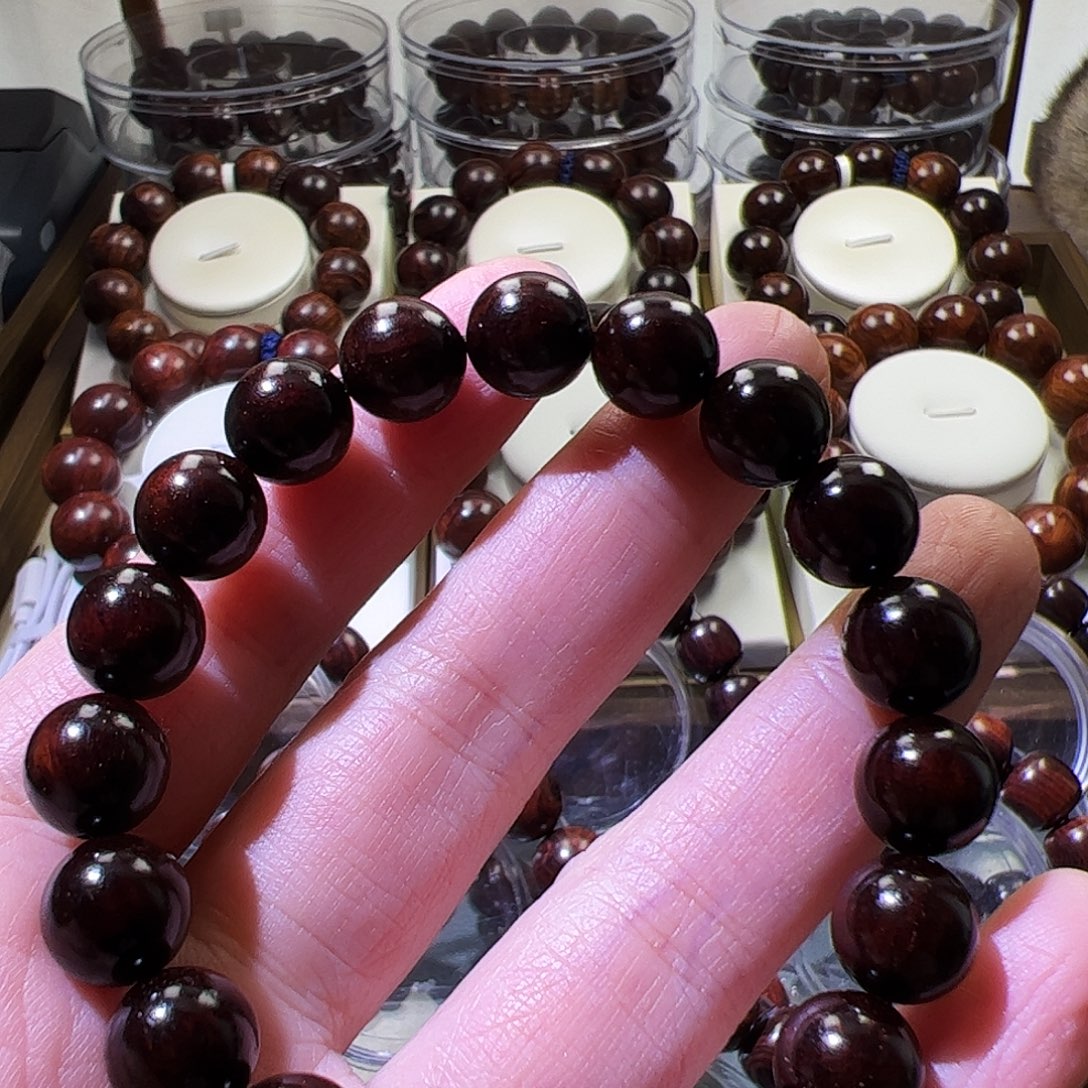 满***贼黄花梨/降香黄檀手串/手链