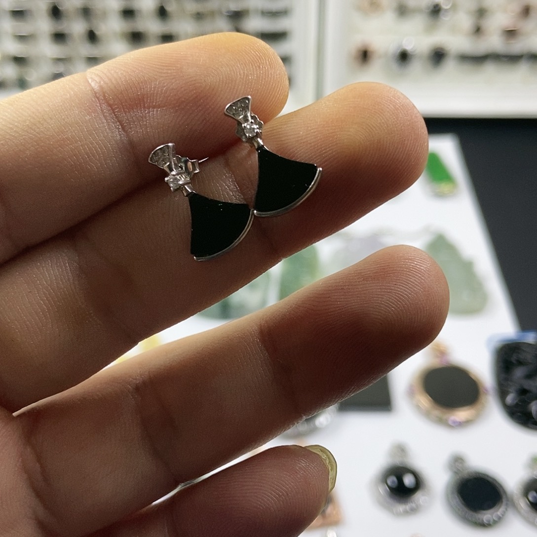 翡翠银S925镶嵌项链