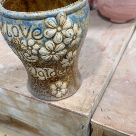 陶瓷新年快乐都是福利盆各位姐姐