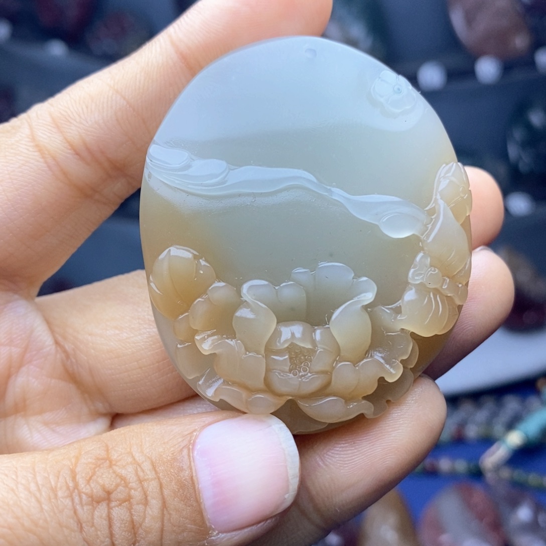 玛瑙/玉髓吊坠(不含链)未镶嵌