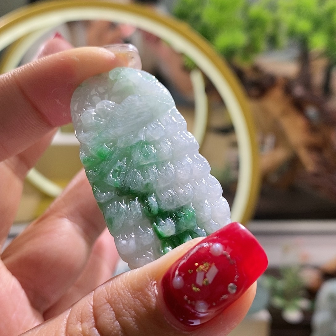 【闪购商品】翡翠颈饰未镶嵌凤凰