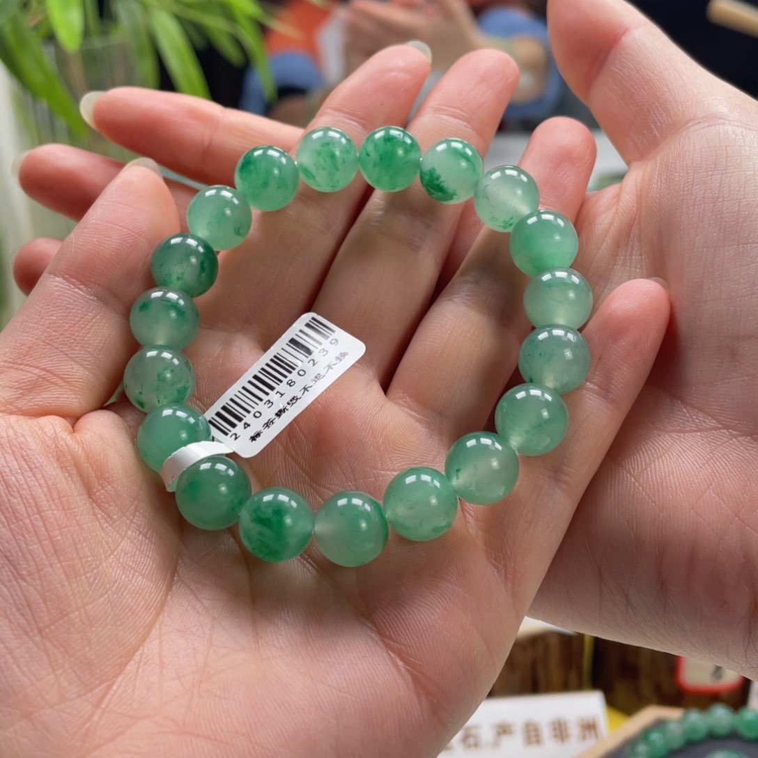 石英质玉手链未镶嵌素**时