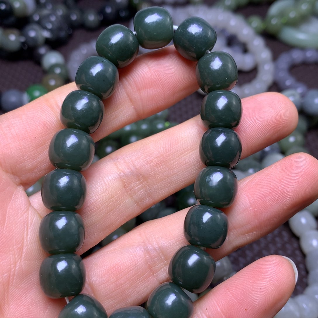 未镶嵌手串和田玉12