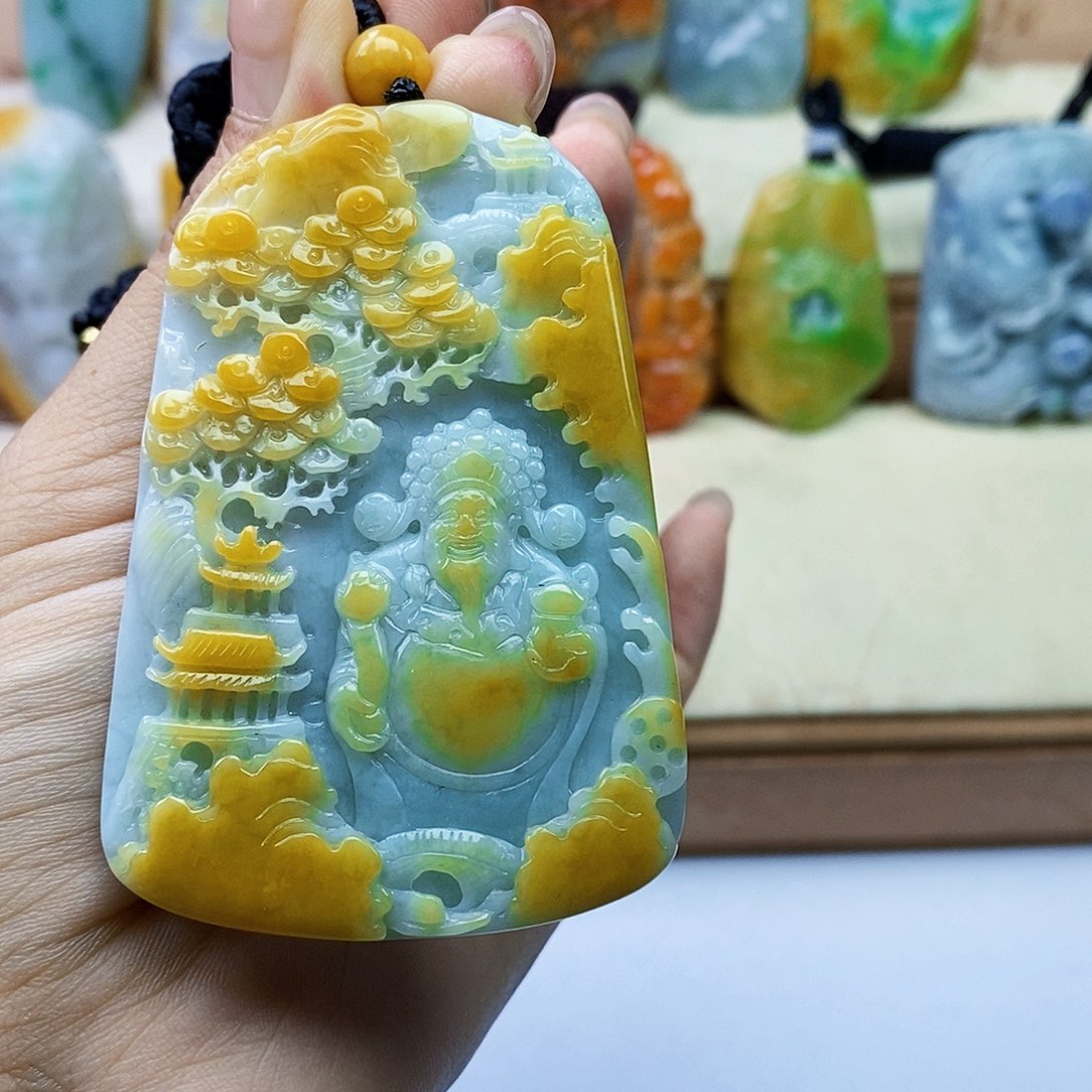 颈饰未镶嵌翡翠翡翠