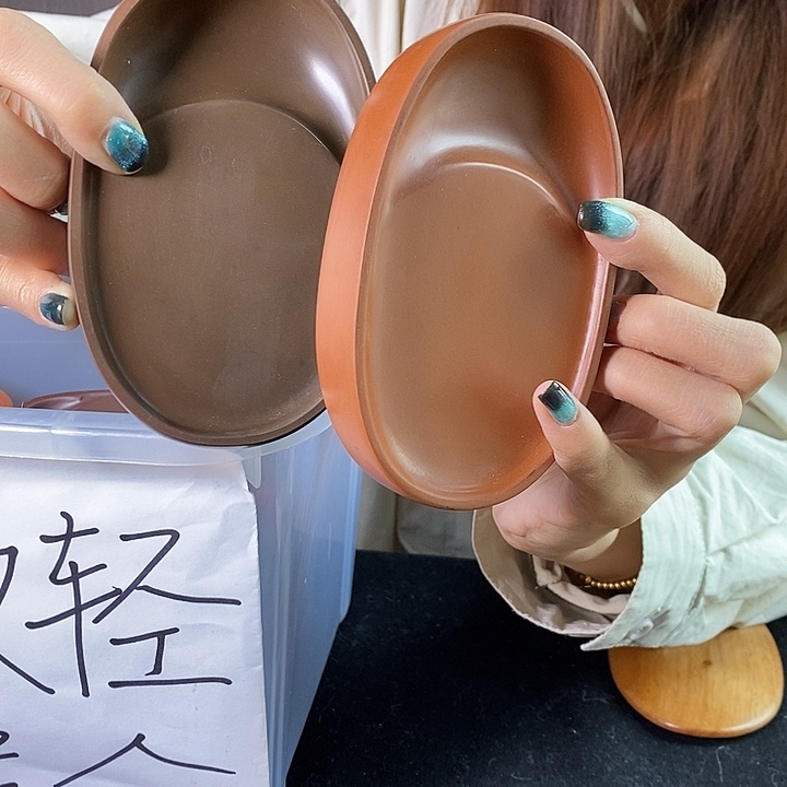 澄泥砚椭圆素砚下发快
