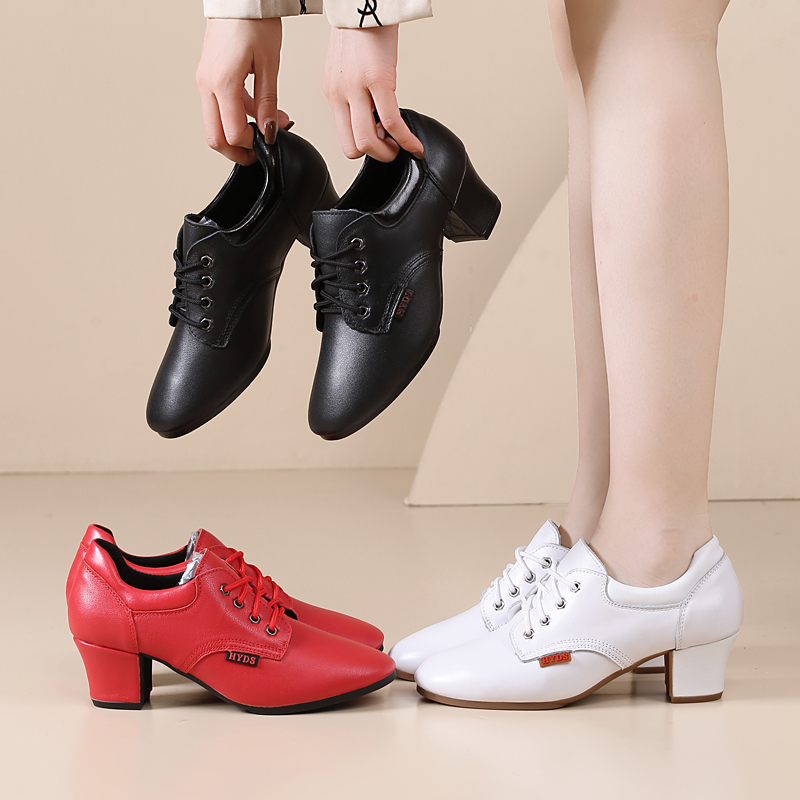 海云丹斯③815新款中跟软底广场舞鞋拉丁舞水兵舞现代舞鞋