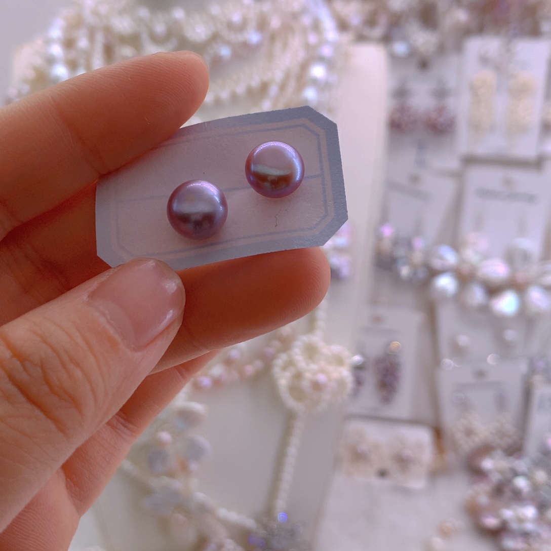 立***秋淡水珍珠未镶嵌项链