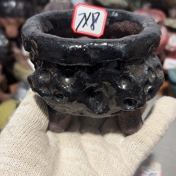 粗陶花盆制作就这样了，