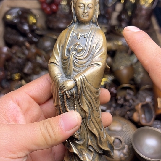 铜制工艺把玩摆件