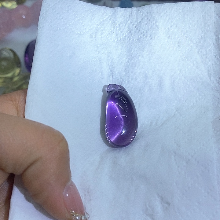 水晶摆件未镶嵌吊坠