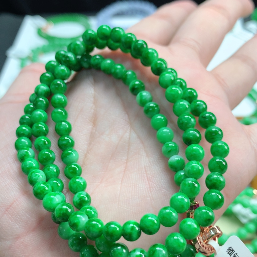 翡翠未镶嵌手链翡翠