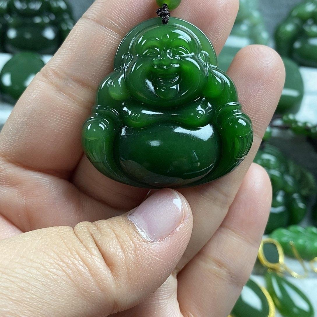 和田玉（碧玉）未镶嵌颈饰40