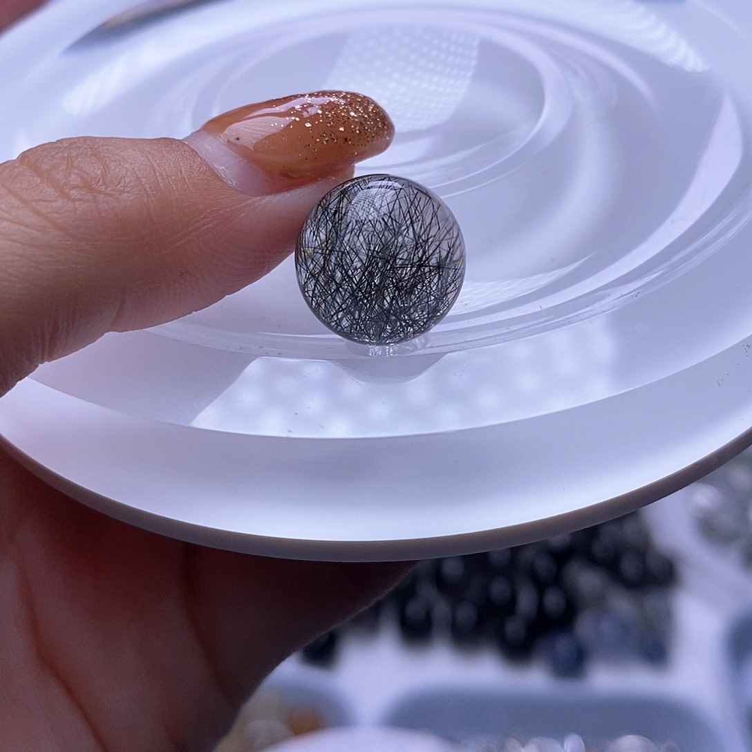 水晶天然水晶定制打孔不退不换未镶嵌