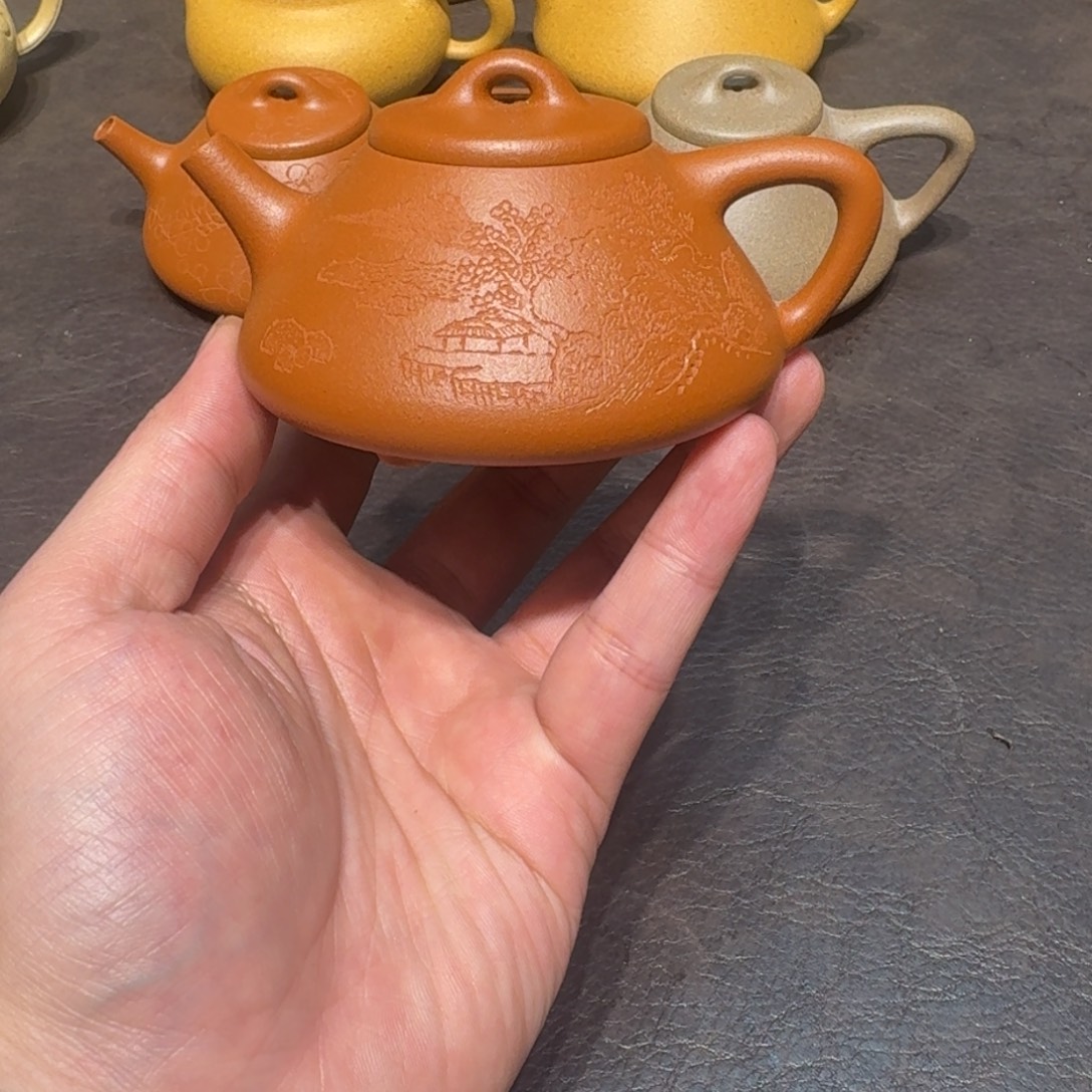 公道杯紫砂黄龙山无添加朱泥子冶