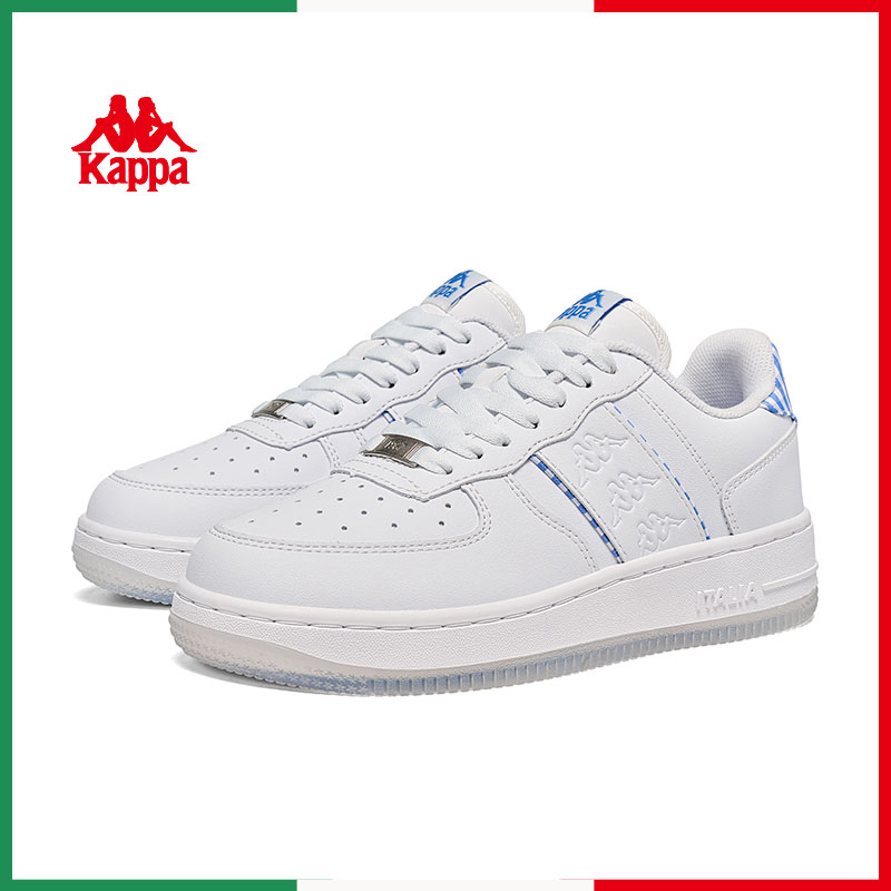 Kappa背靠背板鞋女冬季新款休闲厚底增高小白鞋子K0FW5CC06CJ
