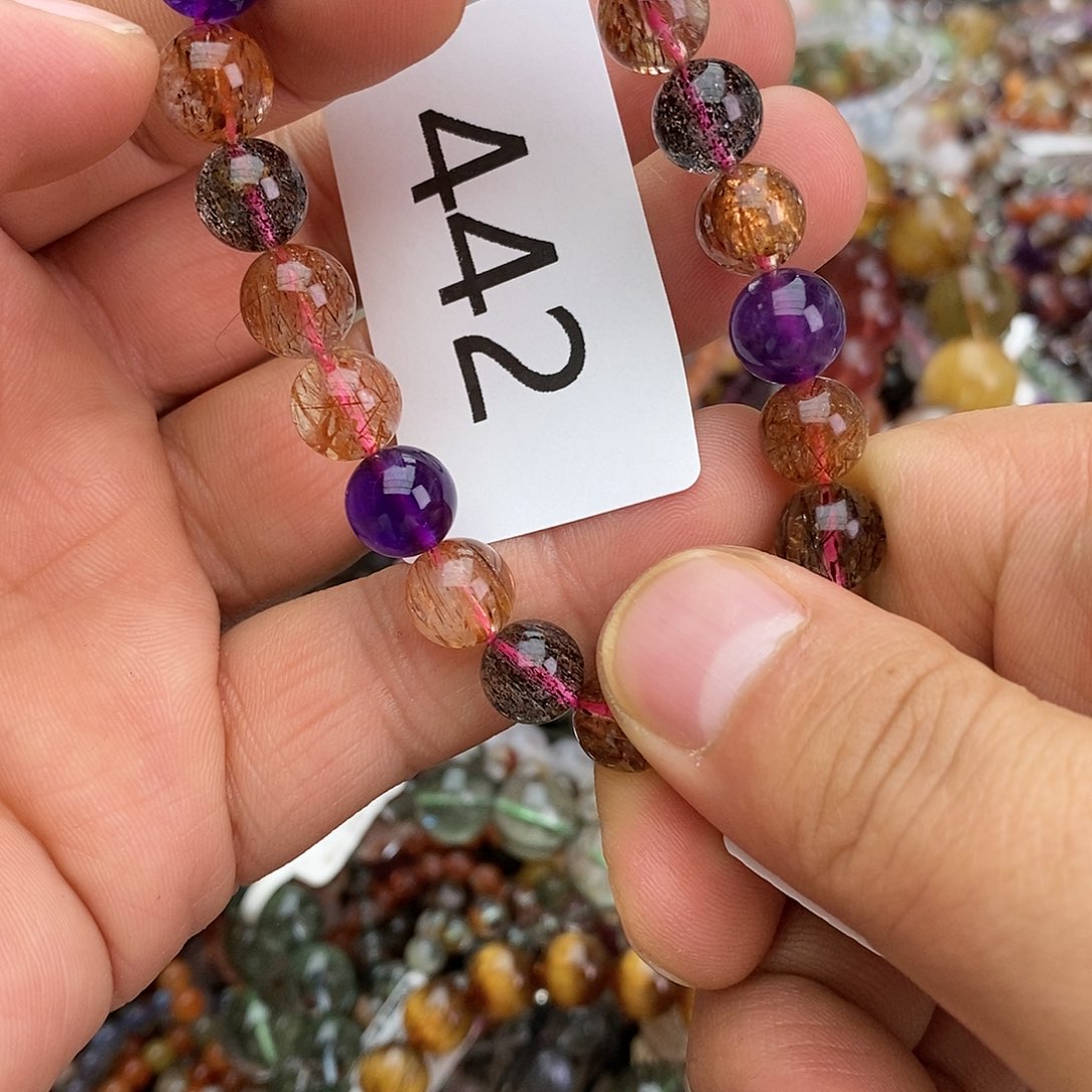 未镶嵌水晶手链手链