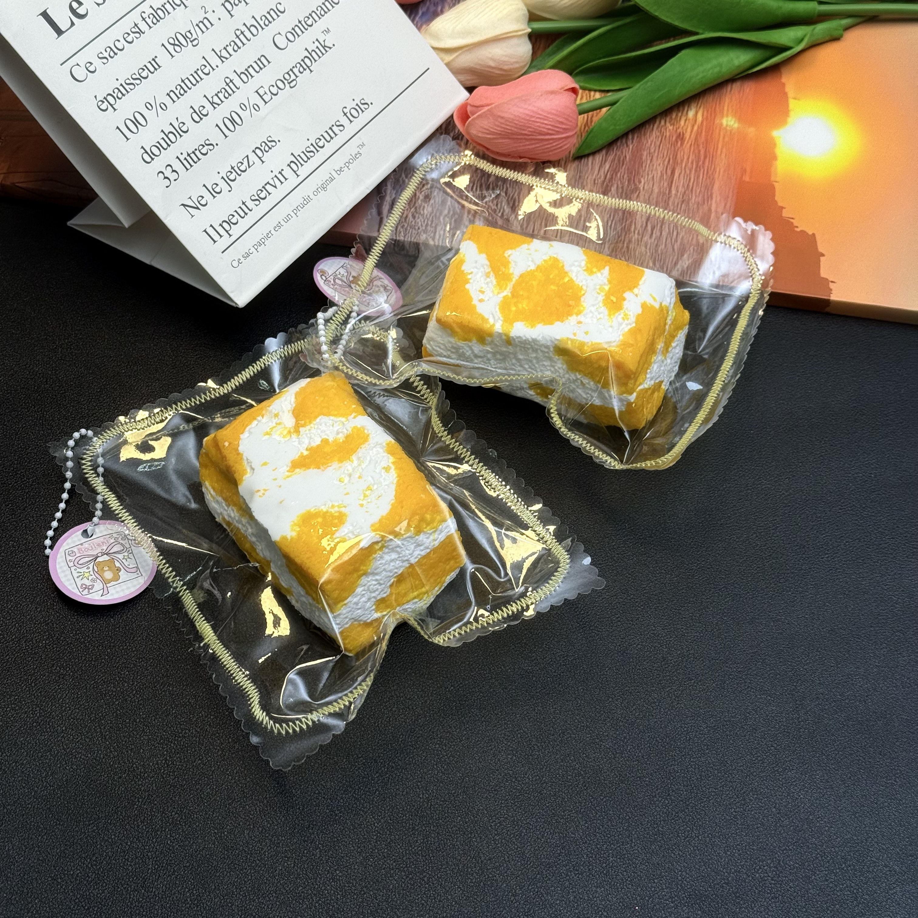 【Nibaile】雪花酥系列食品级手工捏捏解压玩具[默认微瑕 介意勿拍]