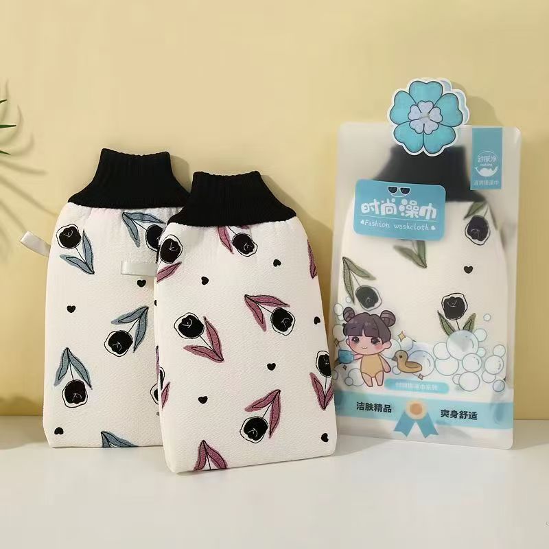 166 （拍一发四）家用舒适搓澡巾 F01