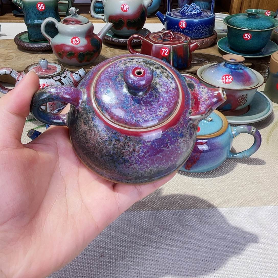 壶禹州钧瓷艺术作品