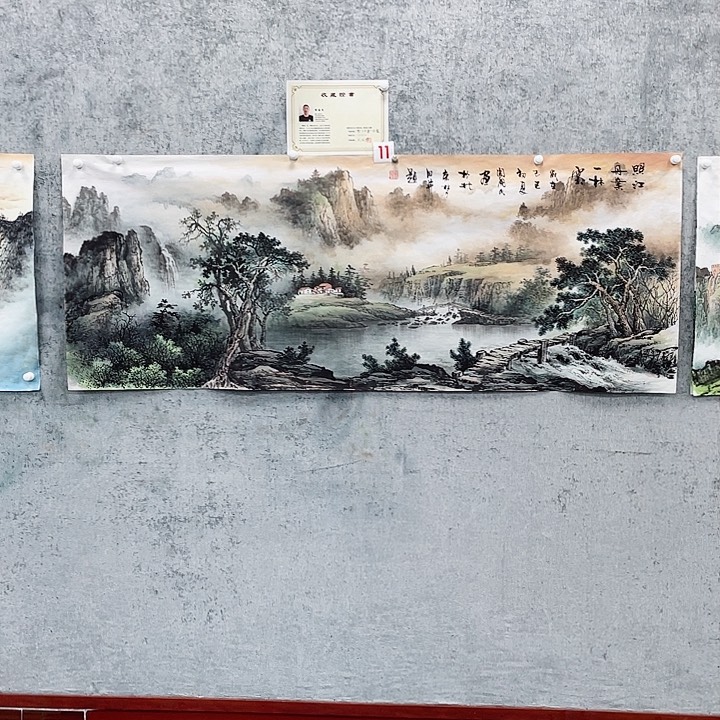 绘画用****8绘画作品周国民画芯