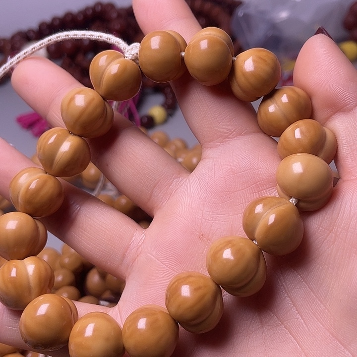 手串猴头核桃16尺寸镜面柯基屁桃手持全品无暇