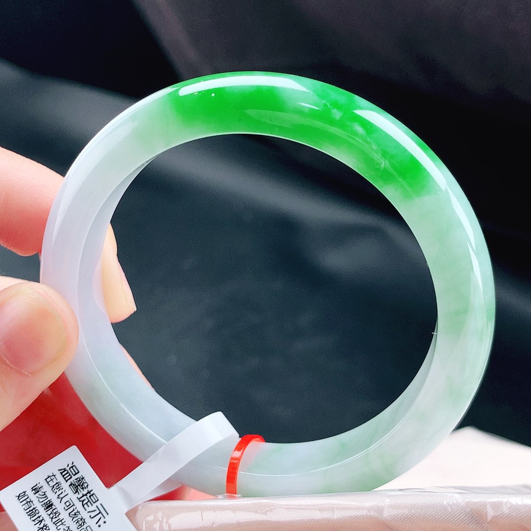 未镶嵌手镯翡翠59圈