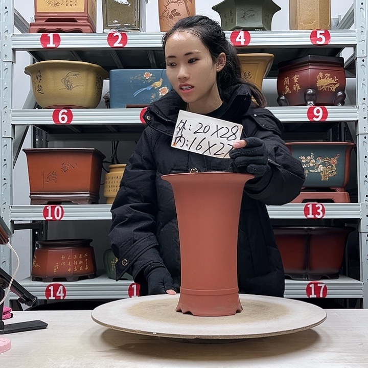 紫砂花盆紫砂花盆