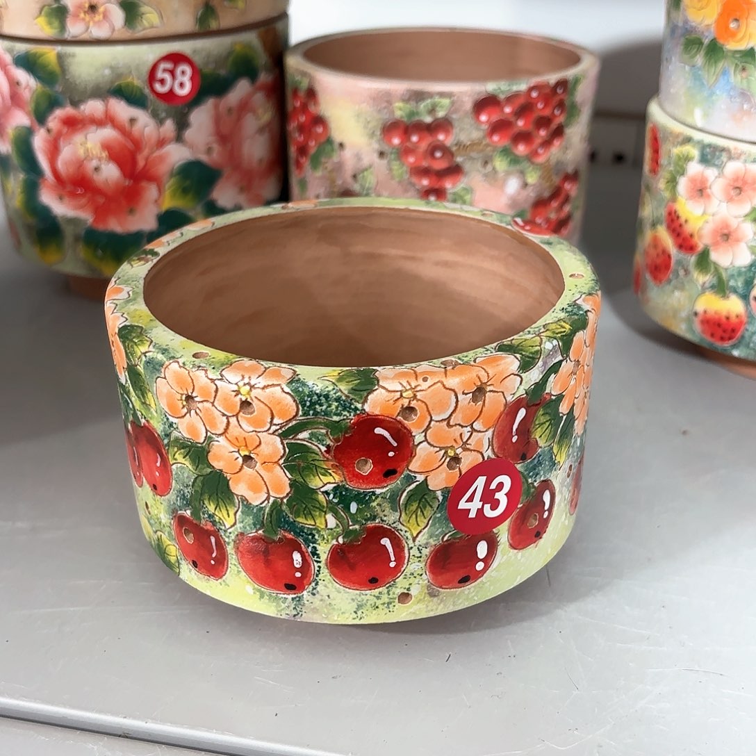 紫砂花盆手工花盆默认微瑕10/8