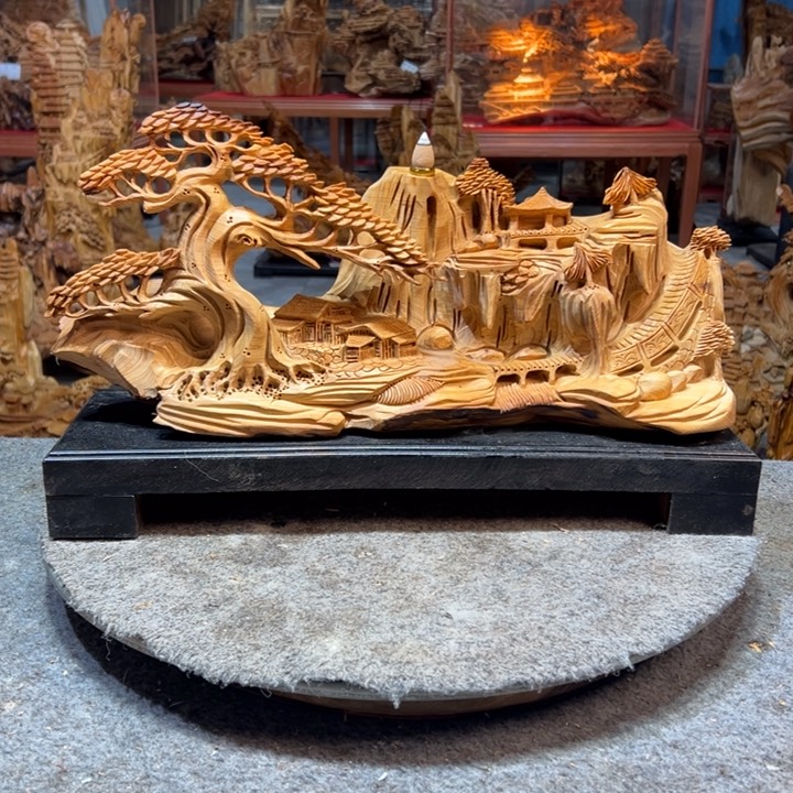 柏木（崖柏）精品崖柏山里人家