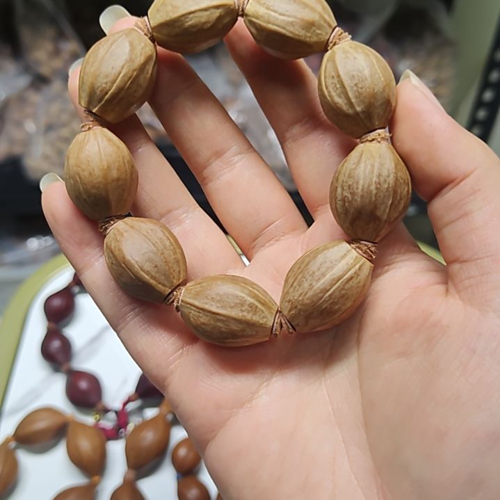 吊坠橄榄核19尺寸原皮桶珠