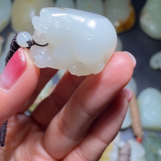 和田玉挂件未镶嵌