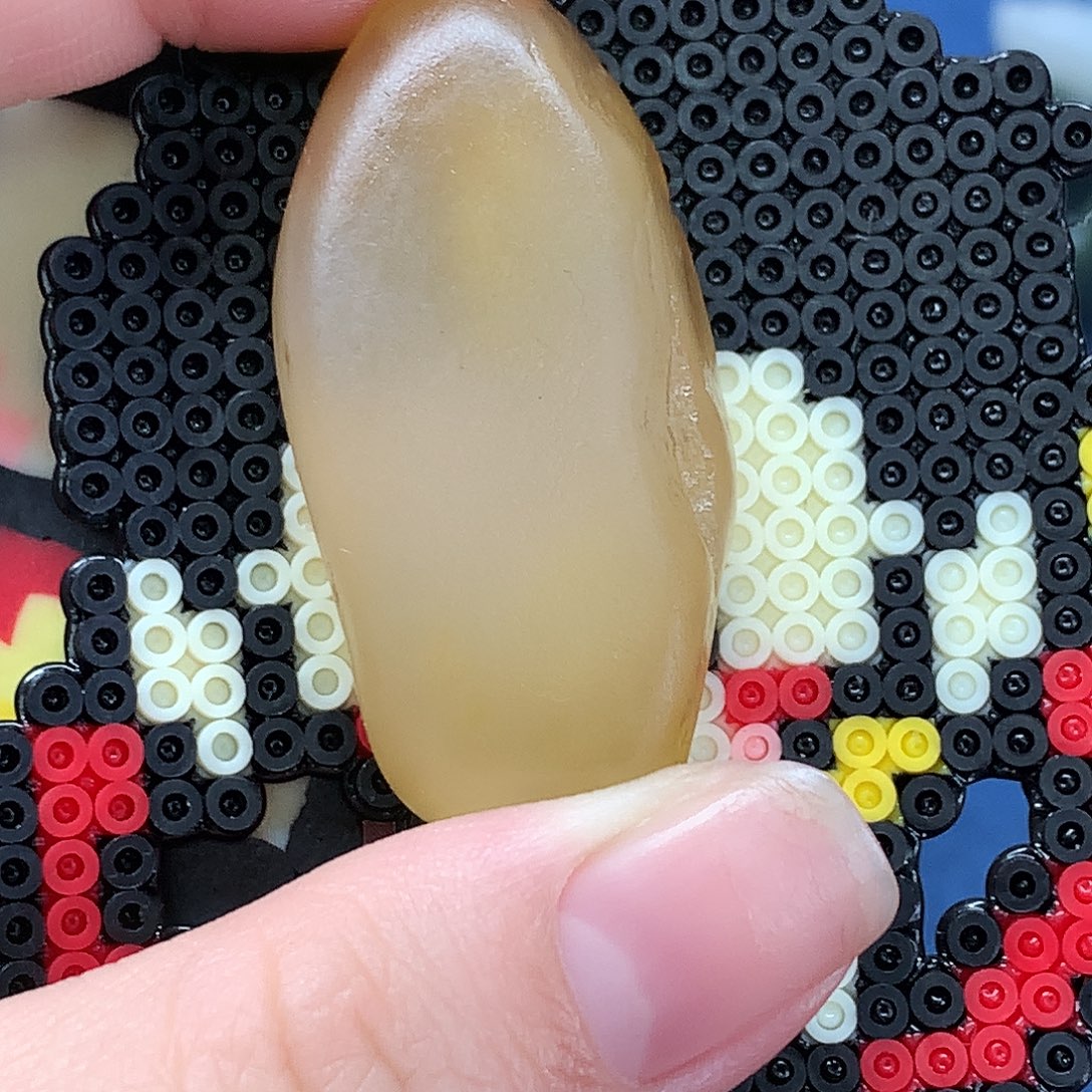 滇***坛和田玉未镶嵌挂件