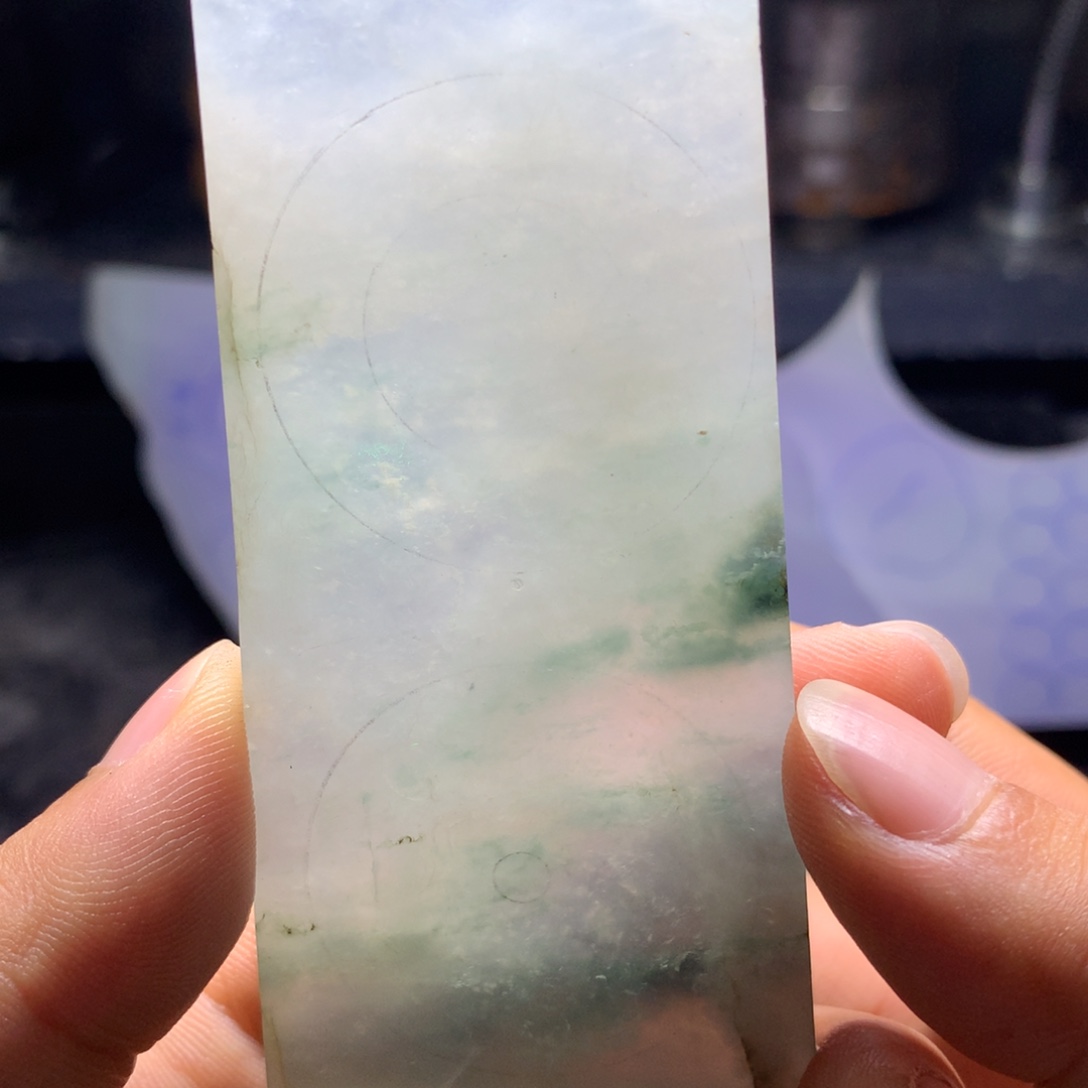 厚***蟹定制翡翠未镶嵌翡翠